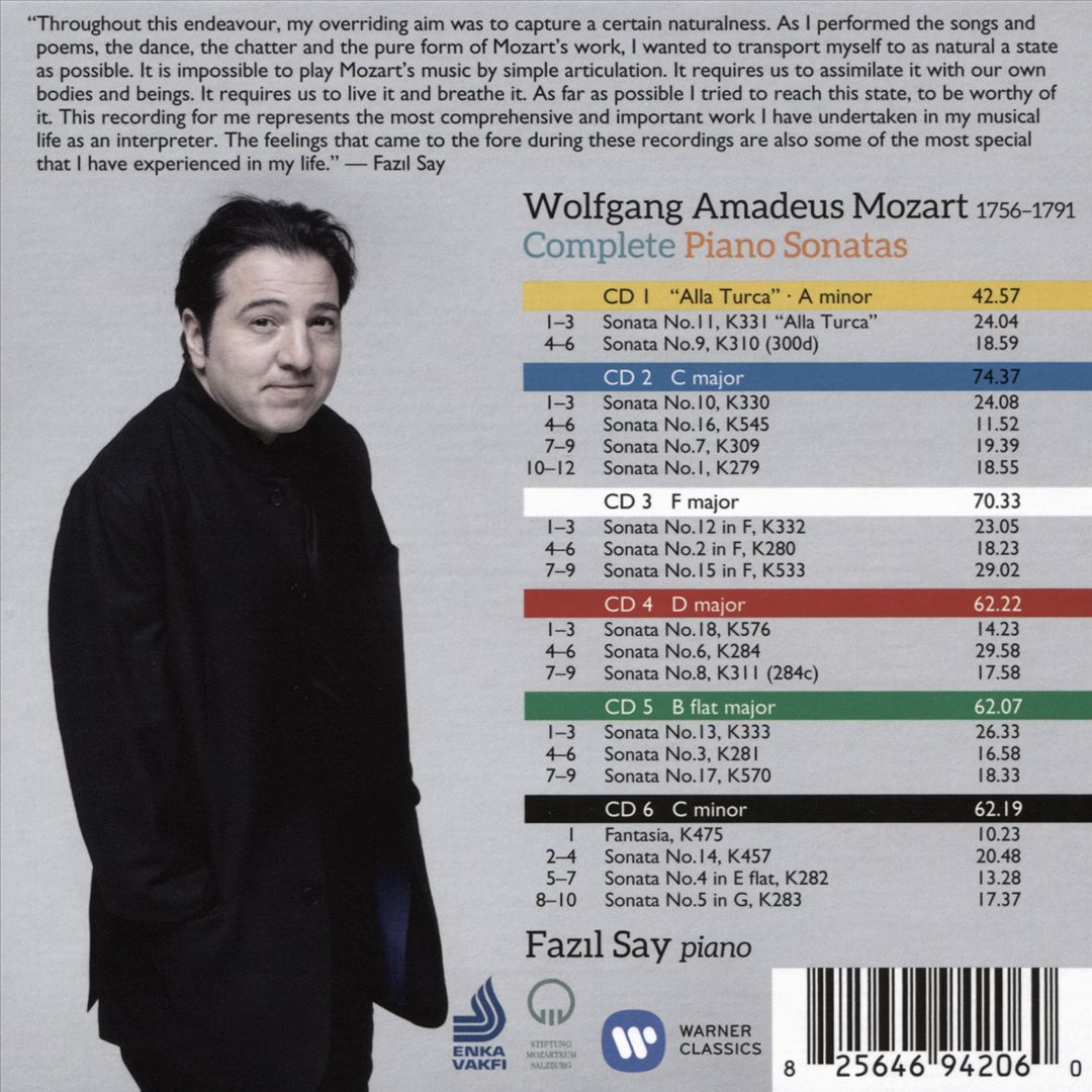 Mozart: Complete Piano Sonatas cover art