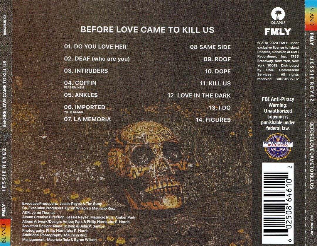 BEFORE LOVE CAME TO KILL US cover art