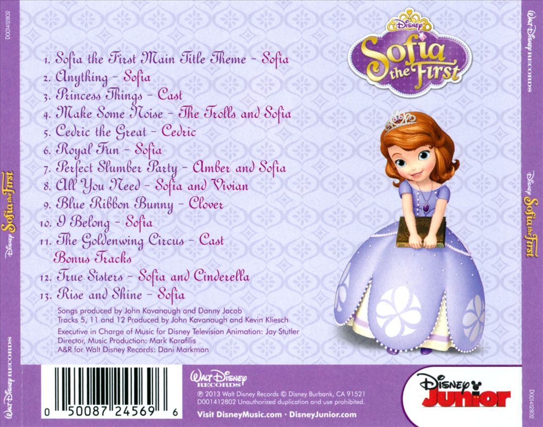 Sofia the First cover art