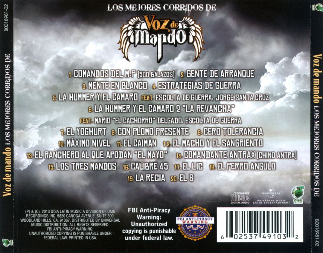 Mejores Corridos De cover art