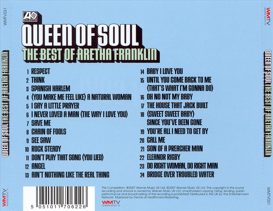 Queen of Soul: The Best of Aretha Franklin cover art