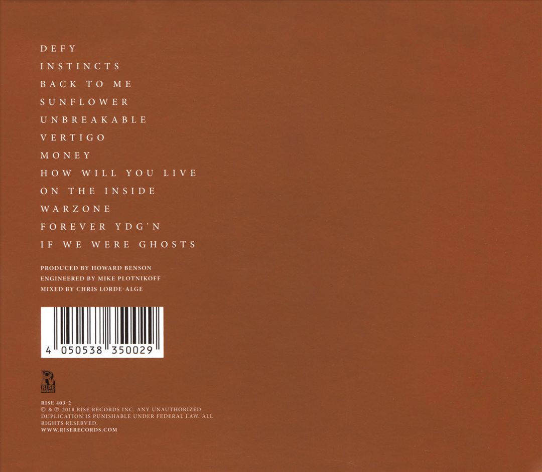 Defy cover art