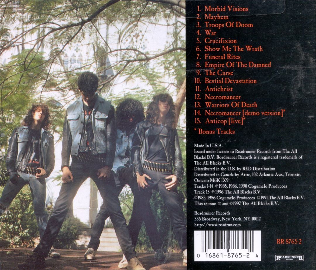 Morbid Visions/Bestial Devastation cover art