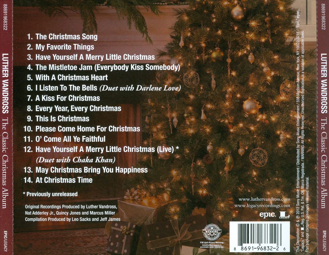 Classic Christmas Album cover art