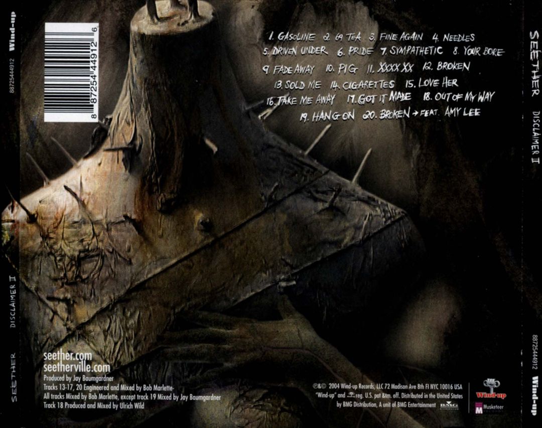 Disclaimer II cover art
