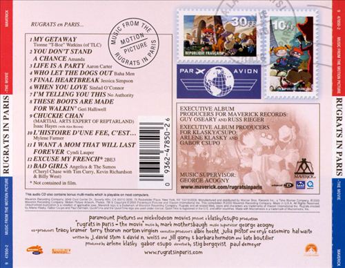 Rugrats in Paris: The Movie cover art