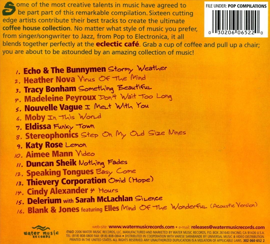 Eclectic Café: The Complete Coffee House Collection cover art