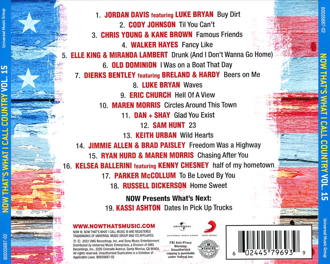 NOW Country, Vol. 15 cover art