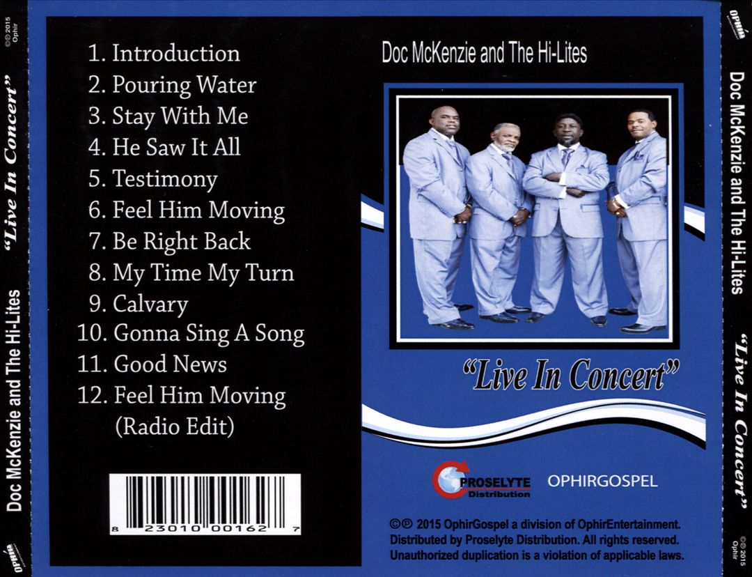 Live in Concert cover art
