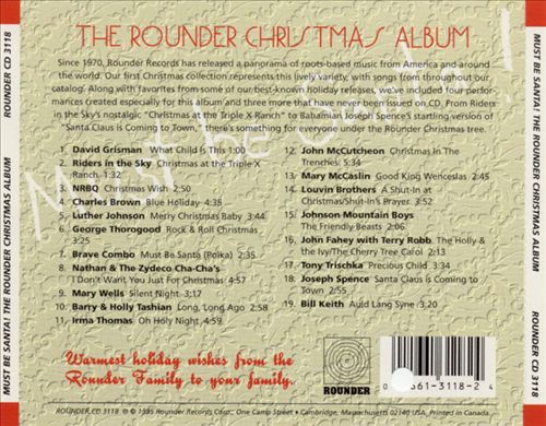 Rounder Christmas Album: Must Be Santa! cover art