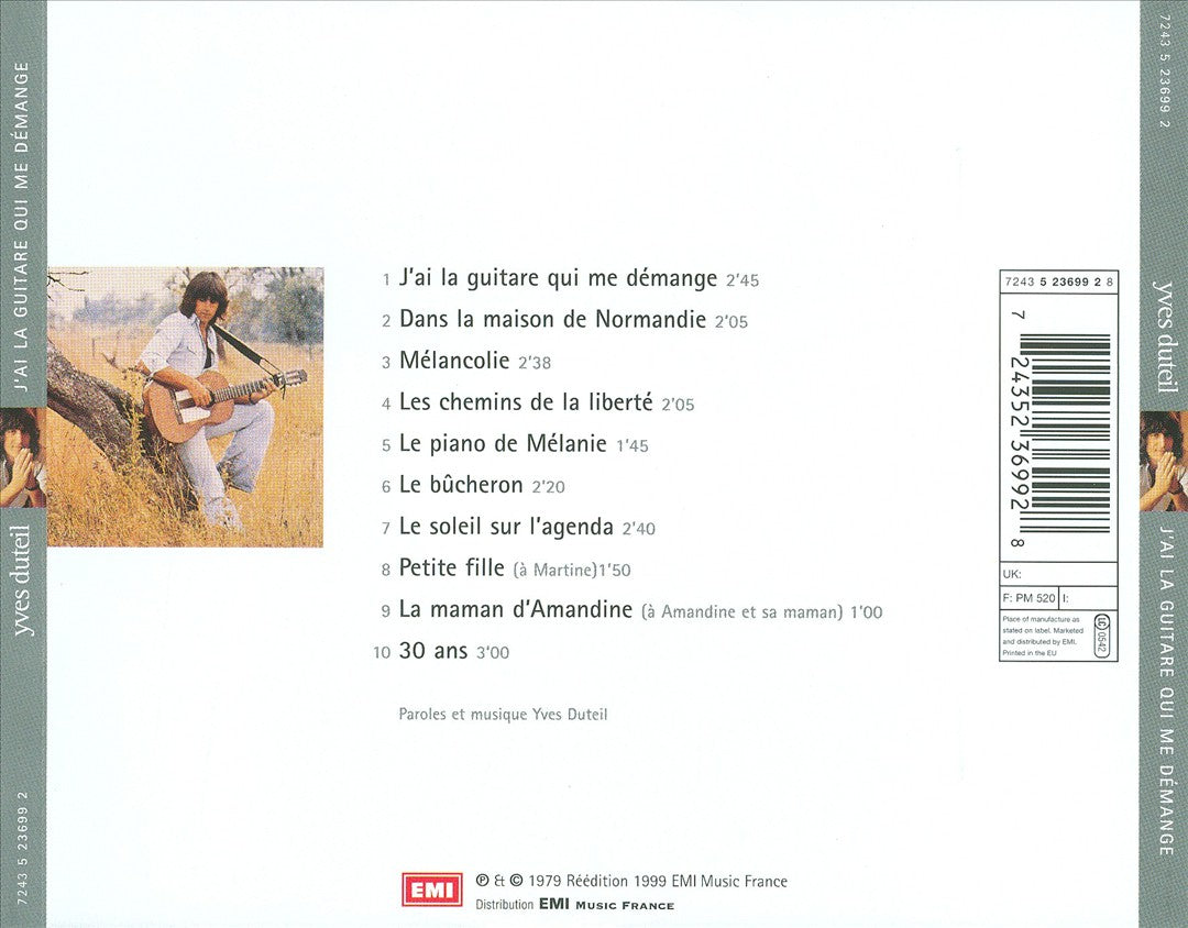 J'Ai La Guitare Qui Me Démange cover art