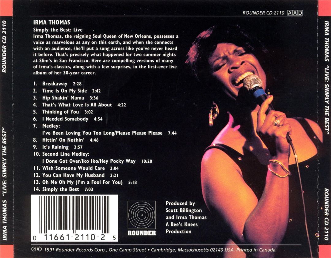 Live! Simply the Best cover art