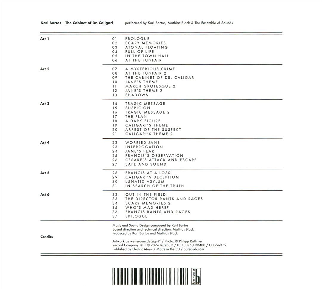 Cabinet of Dr. Caligari cover art