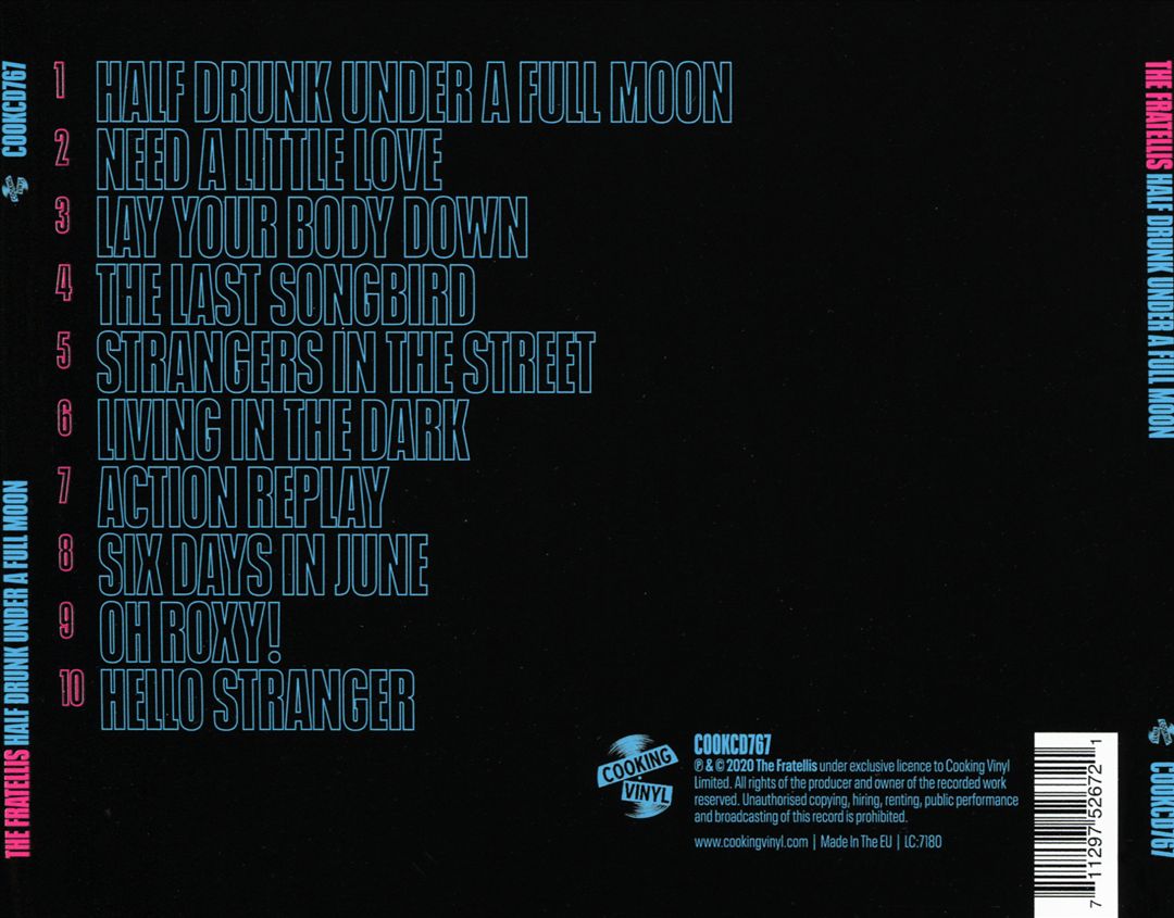 Half Drunk Under a Full Moon cover art