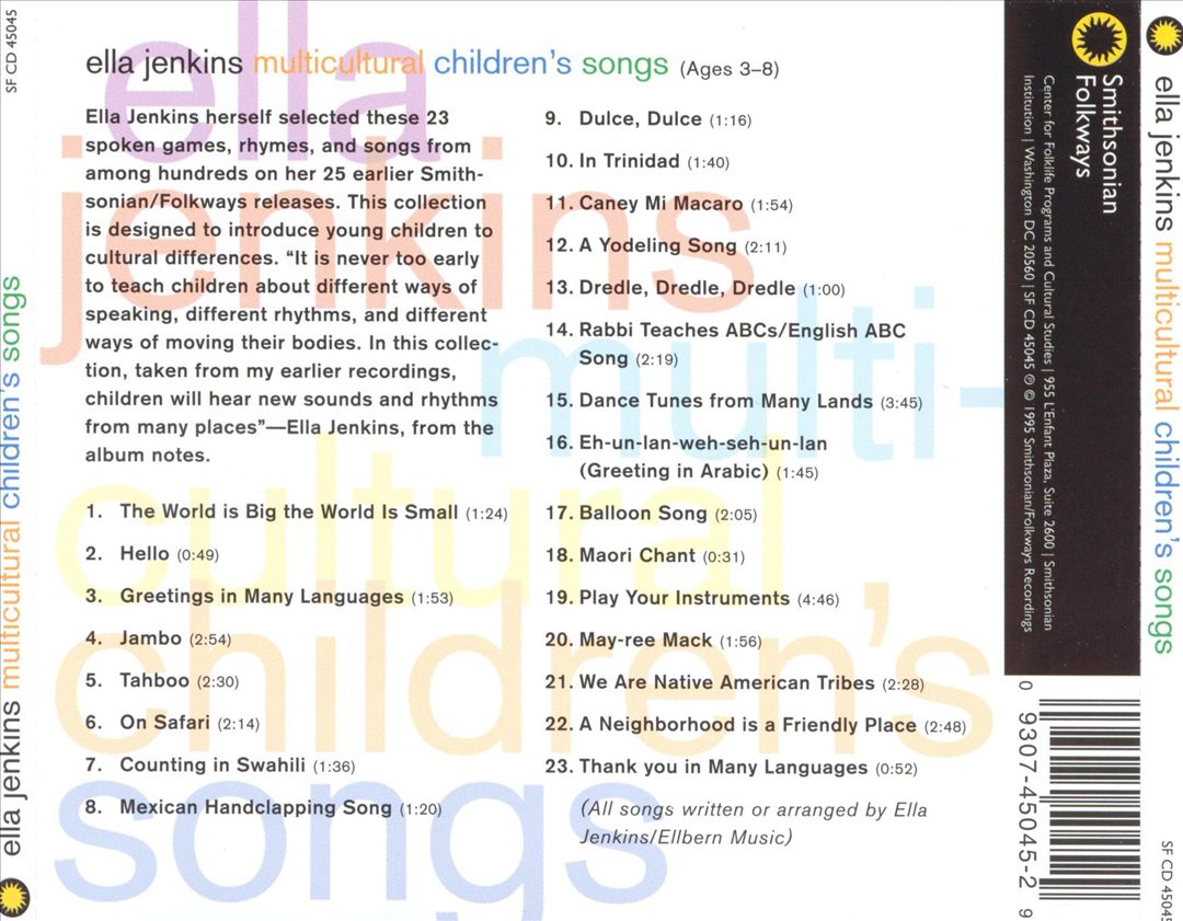 Multicultural Songs for Children cover art