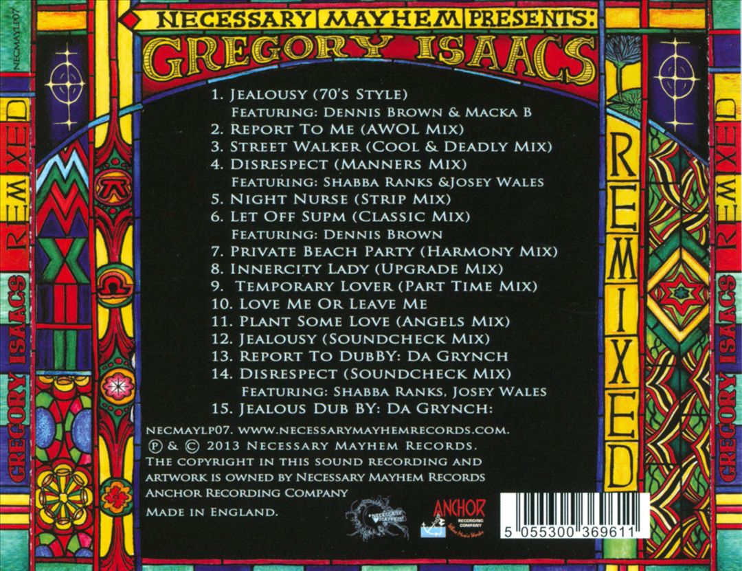 Remixed cover art