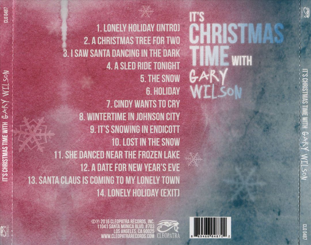 It's Christmas Time with Gary Wilson cover art
