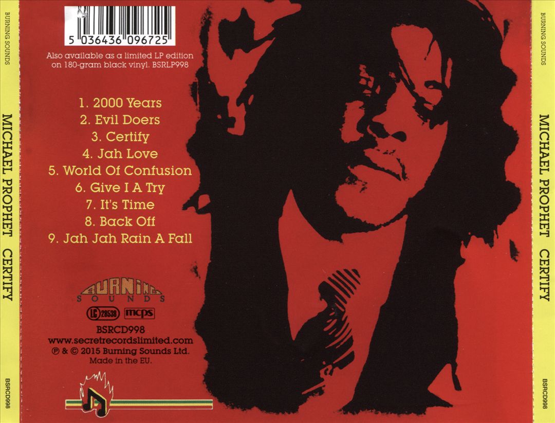 Certify cover art
