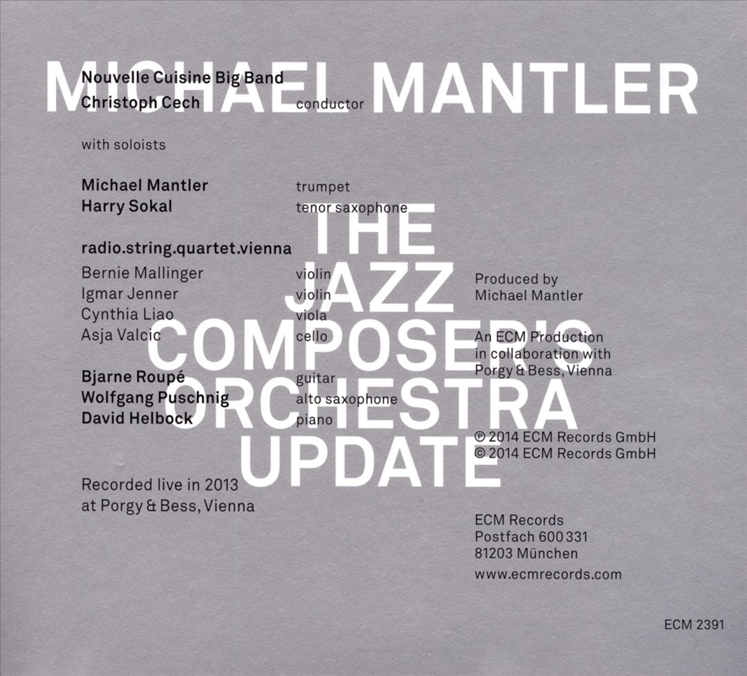 Jazz Composer's Orchestra: Update cover art