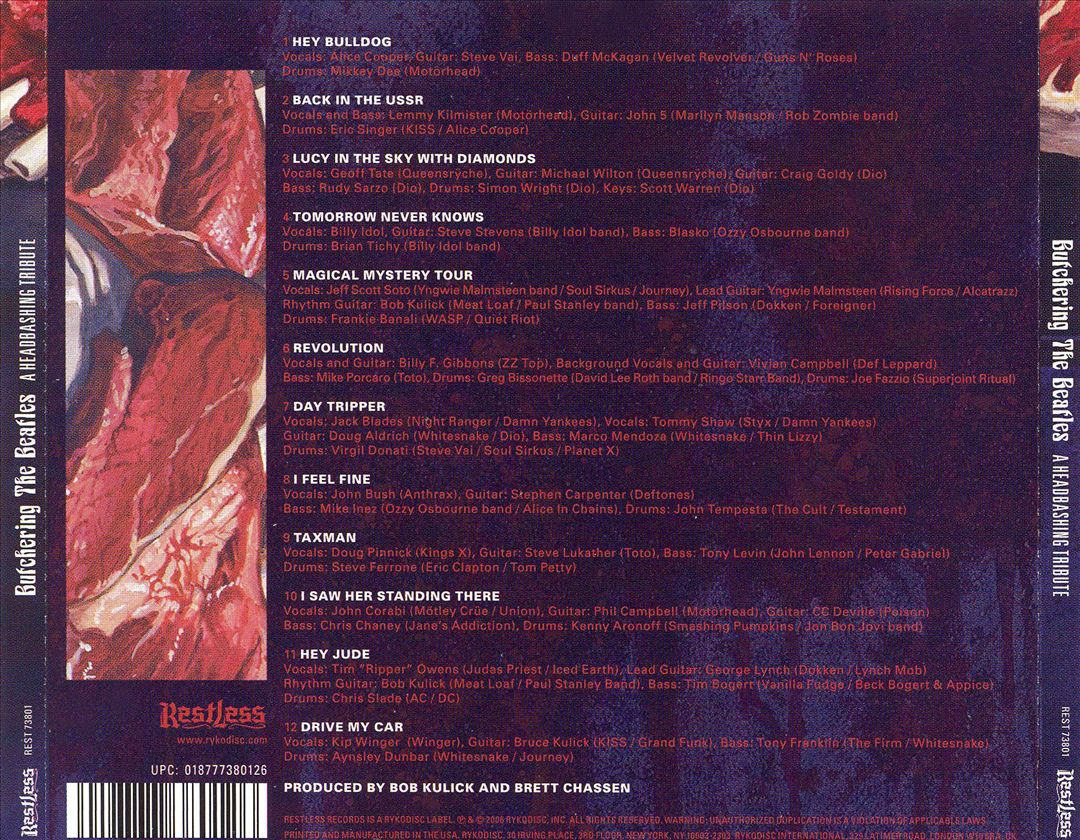 Butchering the Beatles: A Headbashing Tribute cover art