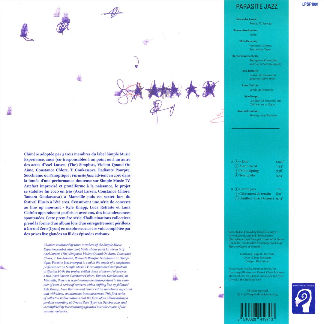 Parasite Jazz cover art