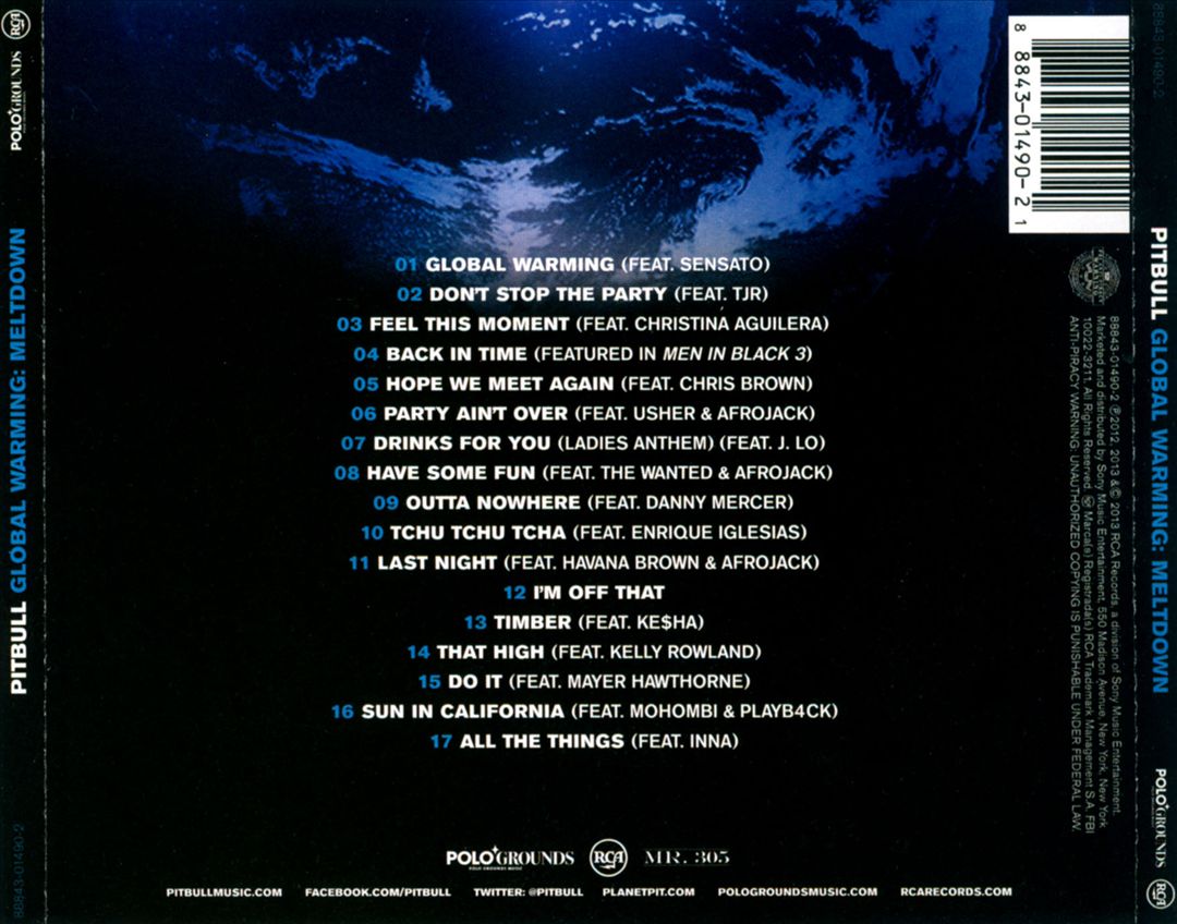Global Warming: Meltdown cover art