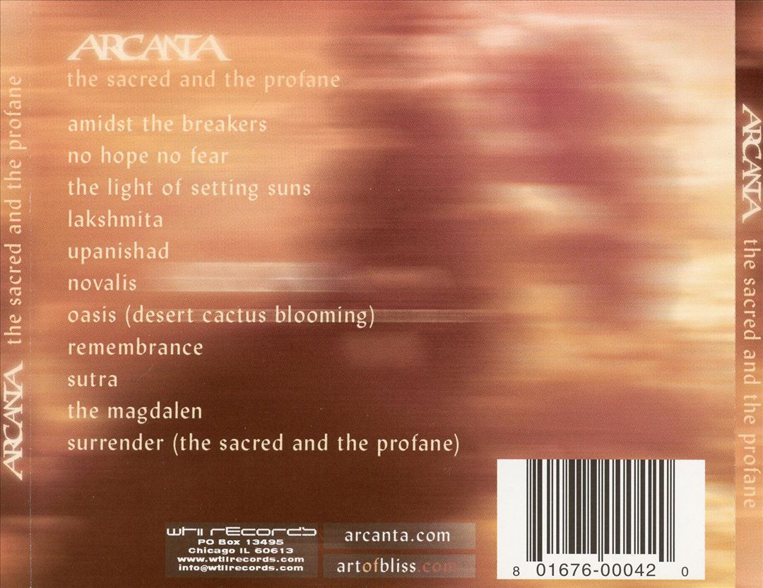 Sacred and the Profane cover art