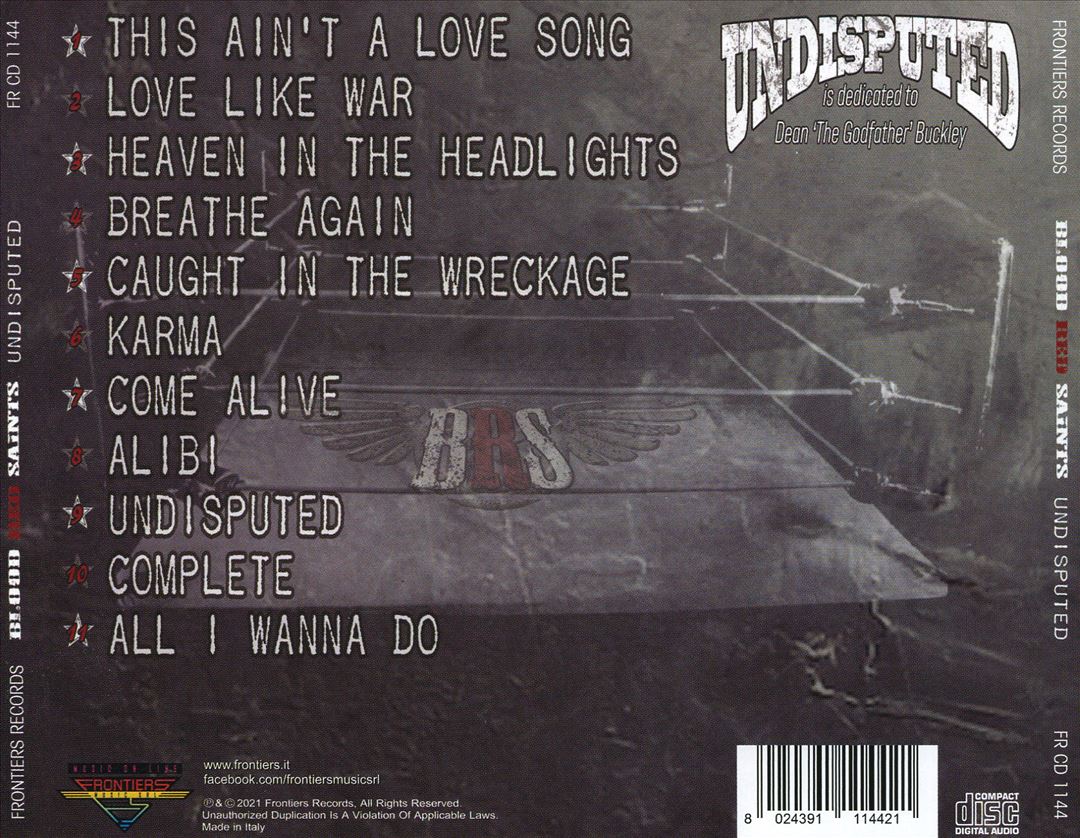 Undisputed cover art