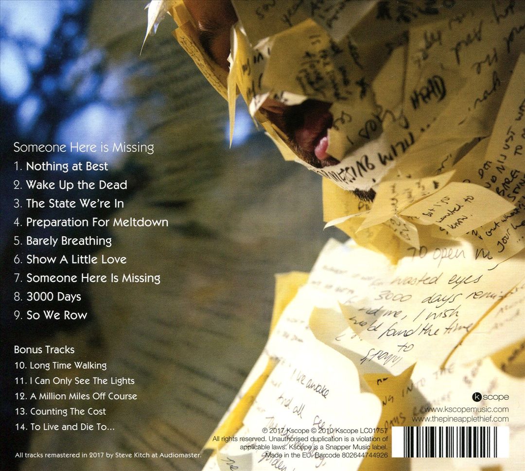 Someone Here Is Missing cover art