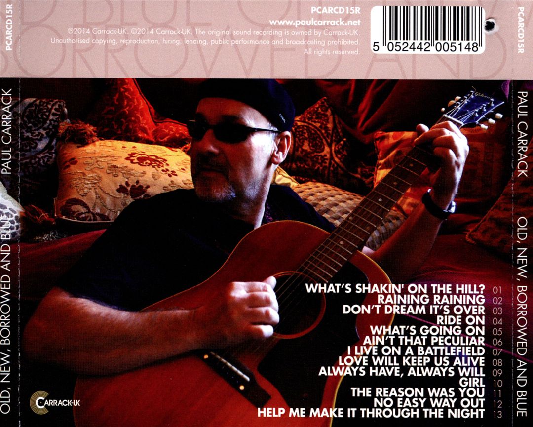 Old, New, Borrowed and Blue cover art