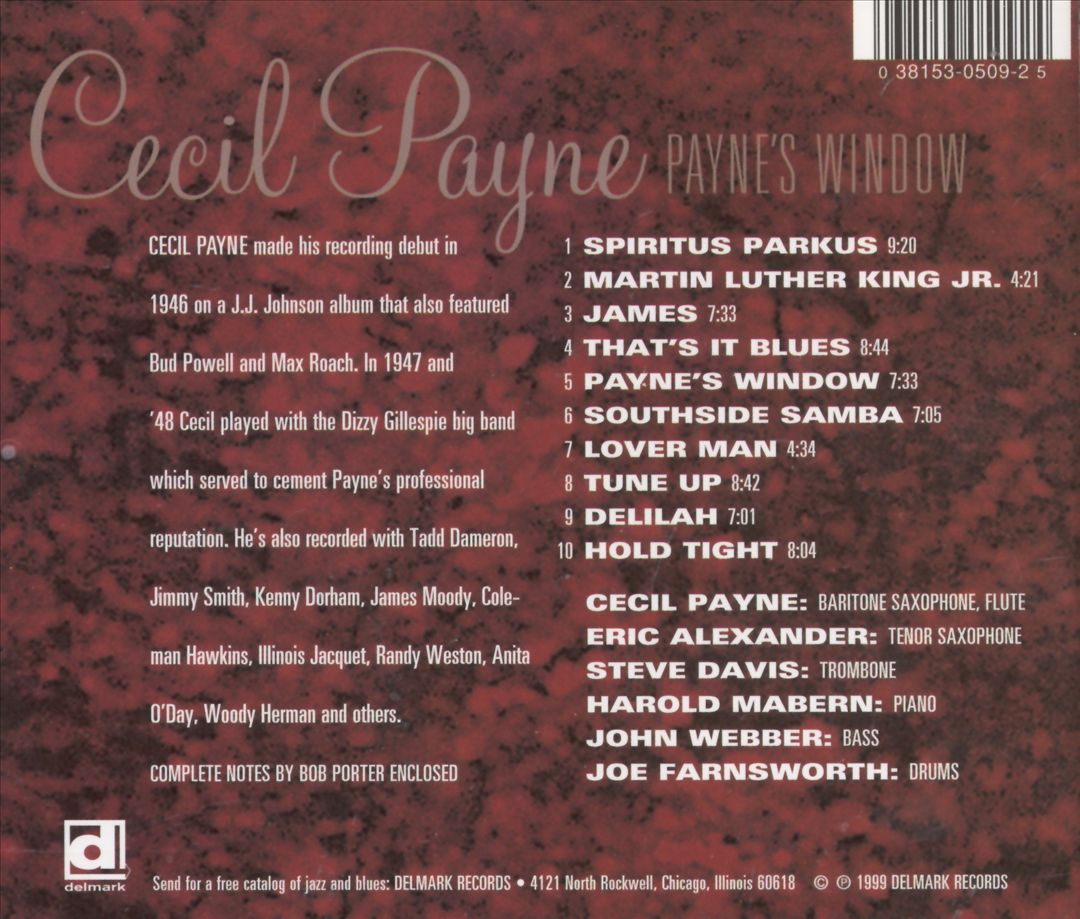 Payne's Window cover art