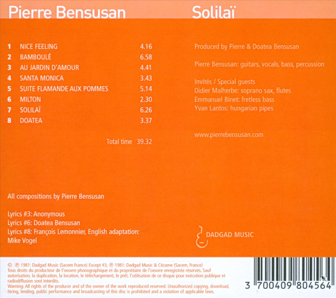 Solilaï cover art