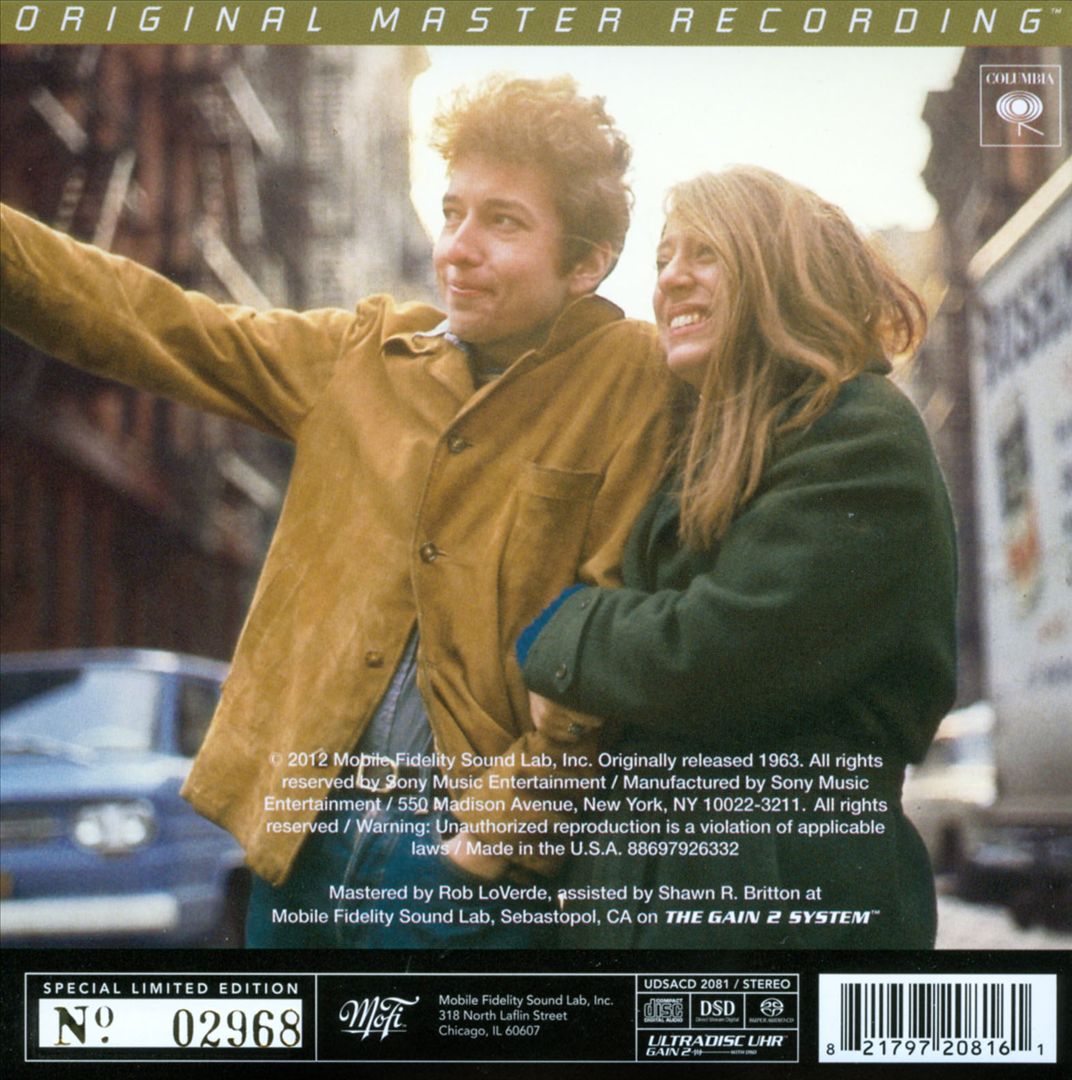 Freewheelin' Bob Dylan cover art