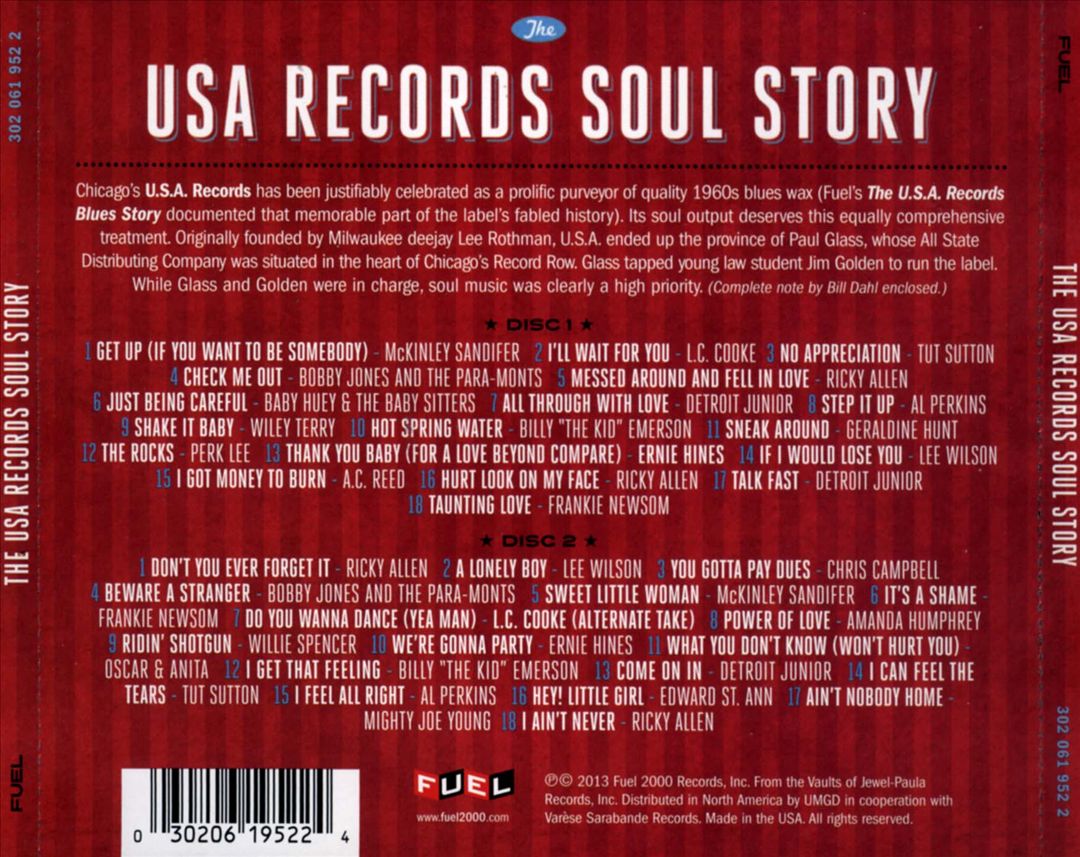 USA Records Soul Story cover art