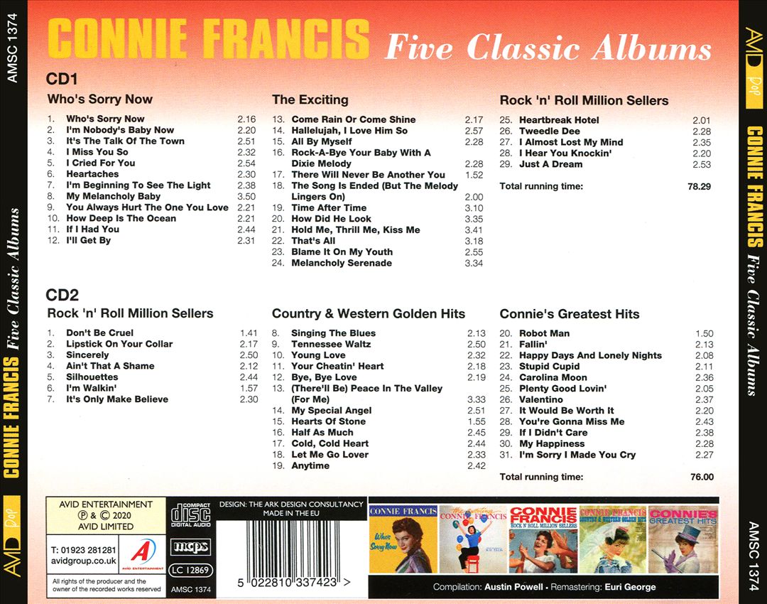 Five Classic Albums cover art