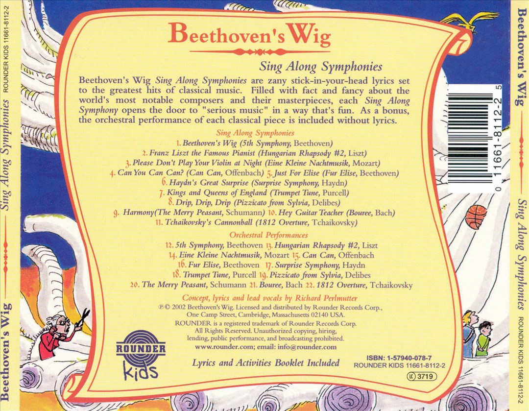 Beethoven's Wig: Sing-Along Symphonies cover art
