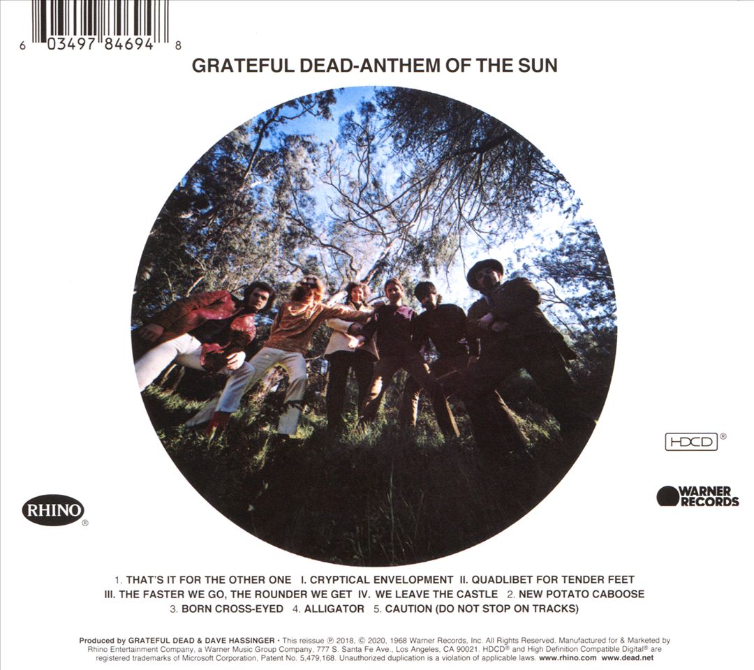 Anthem of the Sun cover art