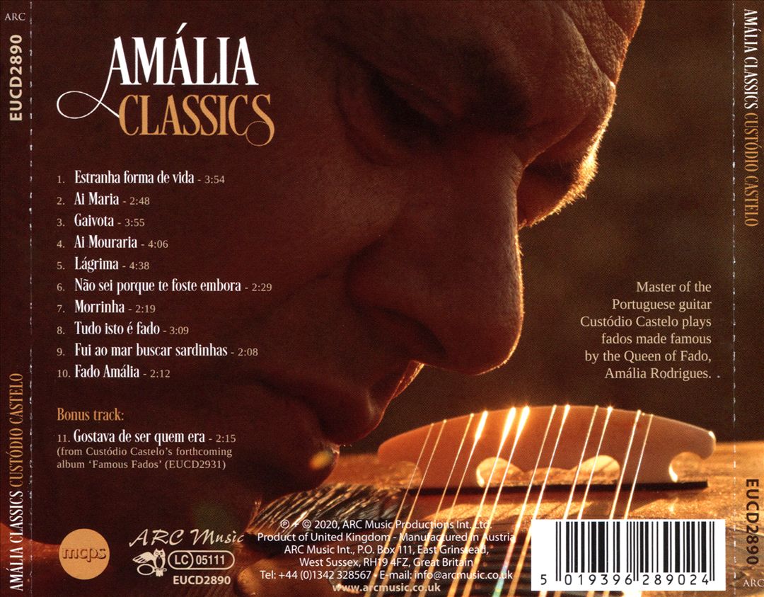 Amalia Classics on Portuguese Guitar cover art