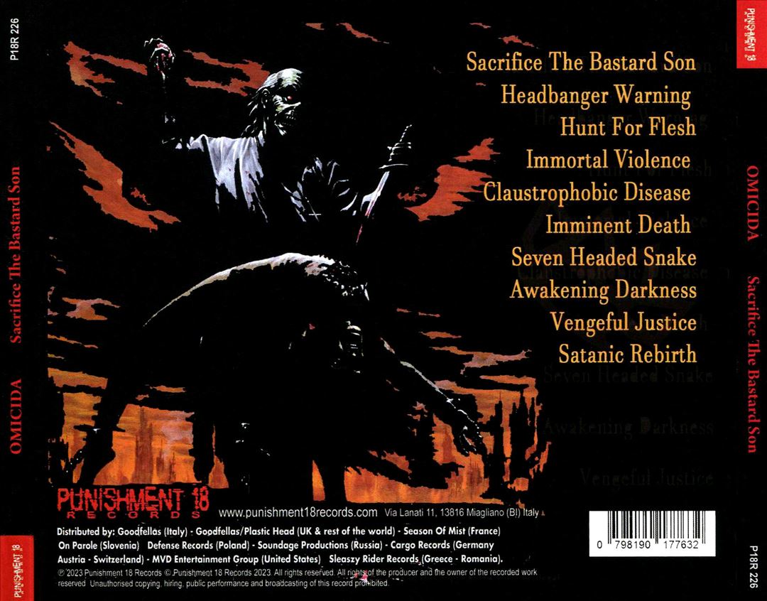 Sacrifice the Bastard Son cover art
