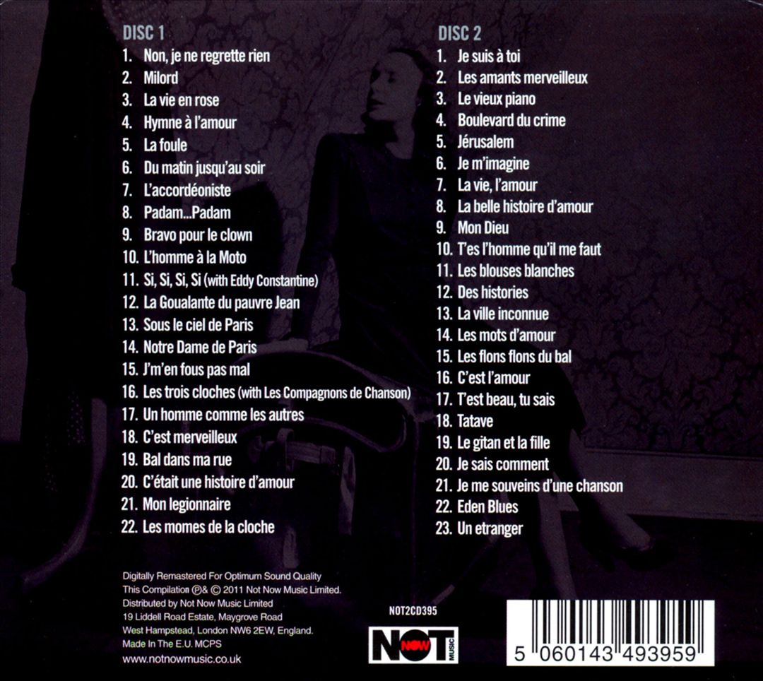 Je Ne Regrette Rien cover art