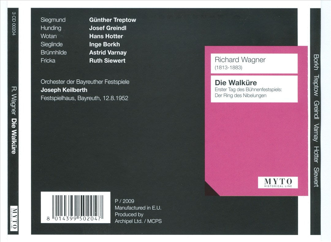 Richard Wagner: Die Walküre cover art