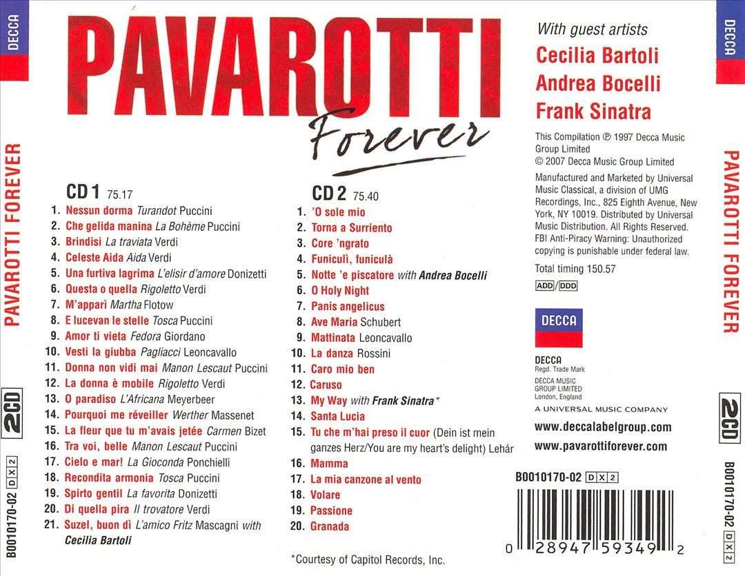 Pavarotti Forever cover art