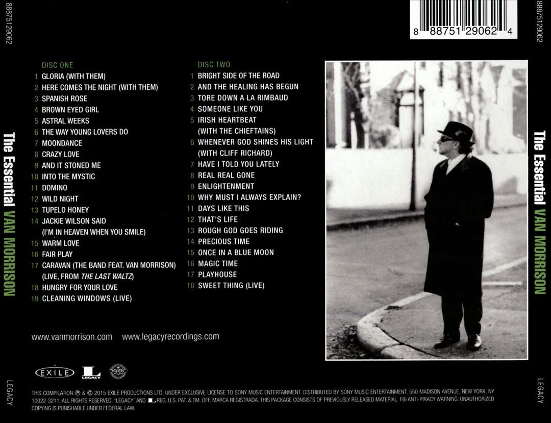 The Essential Van Morrison cover art