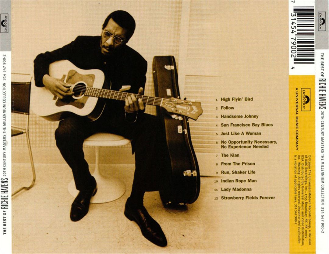 20th Century Masters - The Millennium Collection: The Best of Richie Havens cover art