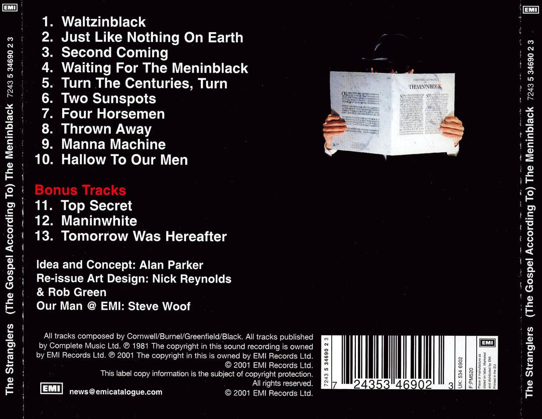 Gospel According to the Meninblack cover art