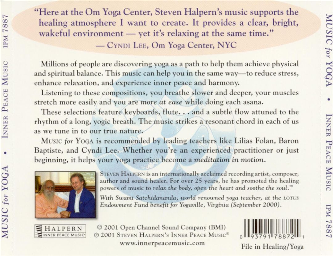 Music for Yoga cover art