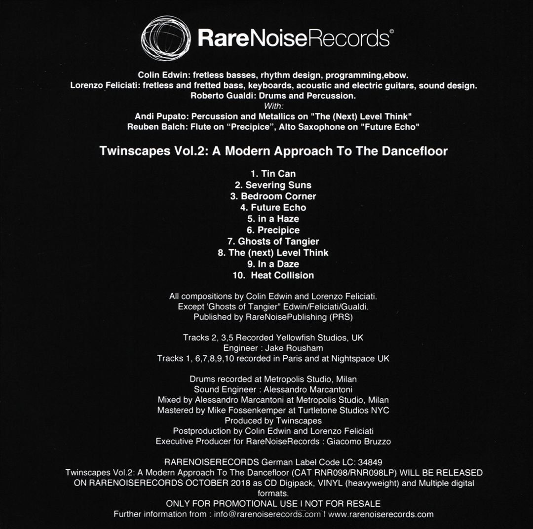 Twinscapes Vol. 2: A Modern Approach to the Dancefloor cover art