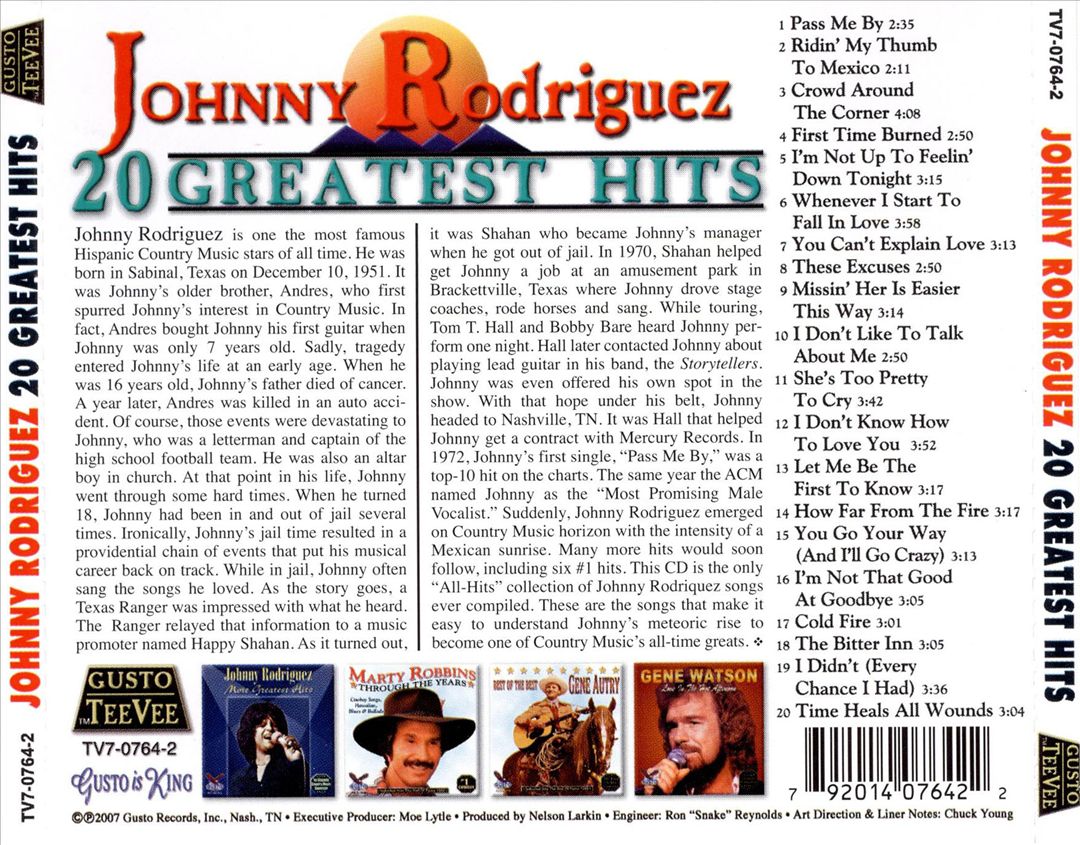 20 Greatest Hits cover art