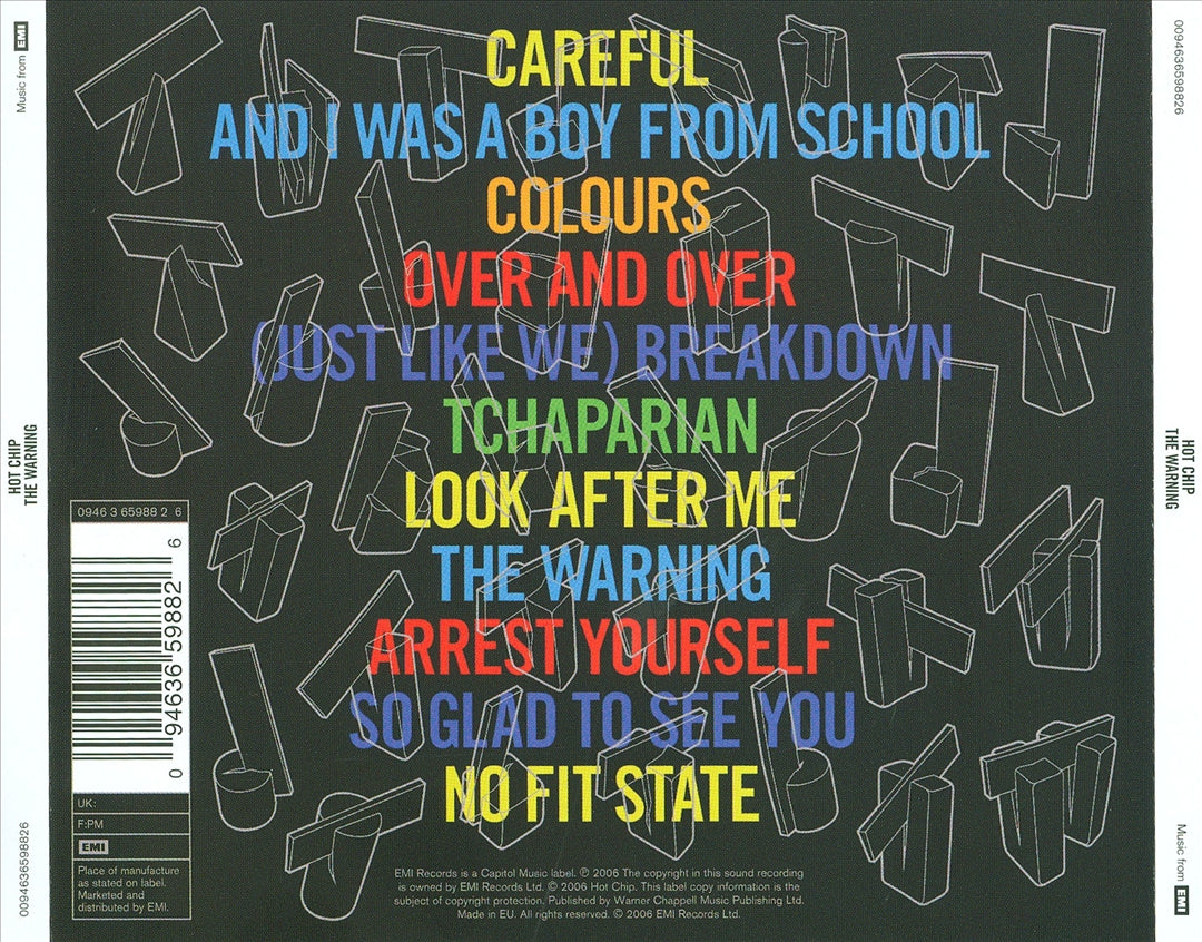 Warning cover art