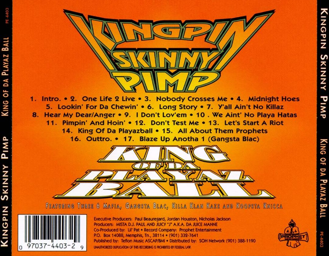 King of Da Playaz Ball cover art